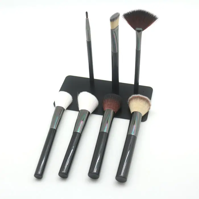 JDK New Design High quality Makeup brush Kit 7 pcs Makeup brushes Sets with magnetic stand Metal Pad