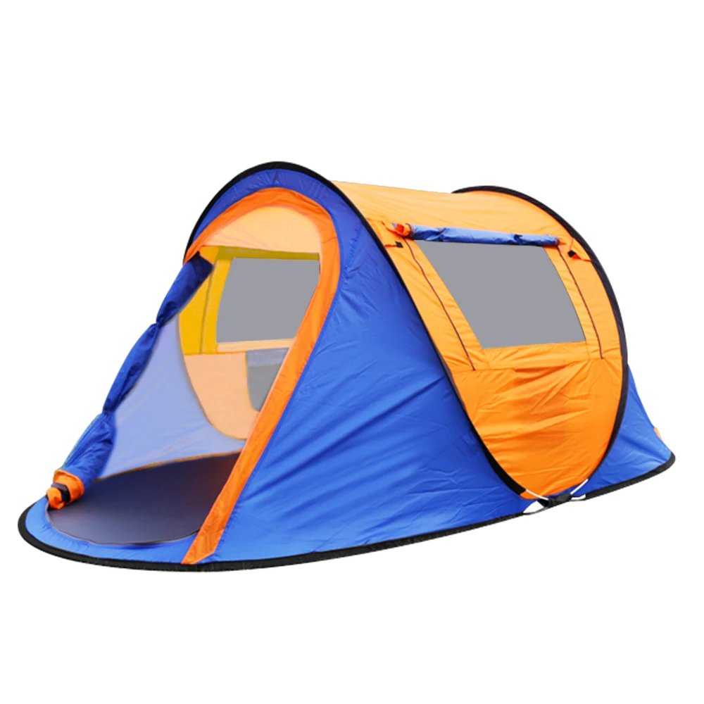 Outdoor Waterproof Easy Pop Up in Seconds Foldable 2 Person Family Camping Tent