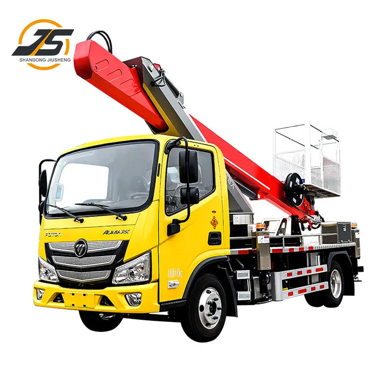 Installation of Mobile Platform Lift Car for 27 meter Elevated Basket Climbing Project