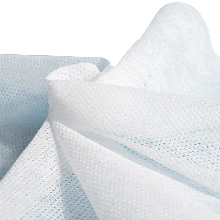 
Embossing Pearl Shape-punched Hot Air Through Spunbond Nonwoven Fabric Roll 