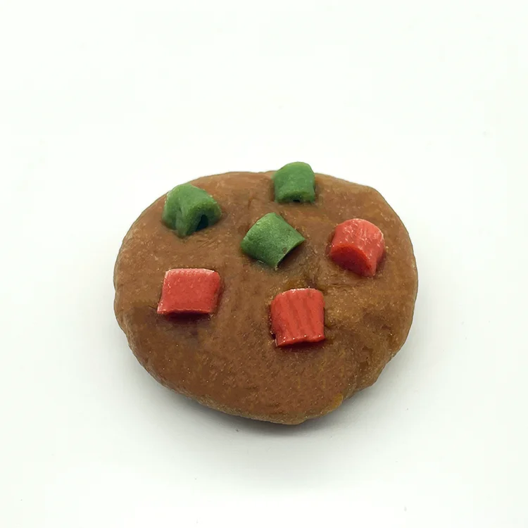 Factory wholesale quality pet food private logo dog treat cookies biscuits Holiday snacks for dog