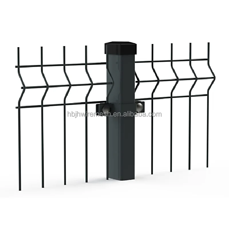 Waterproof Iron Wire Pvc Coated Fence Steel Panel Forti V Fold Safety Fencing