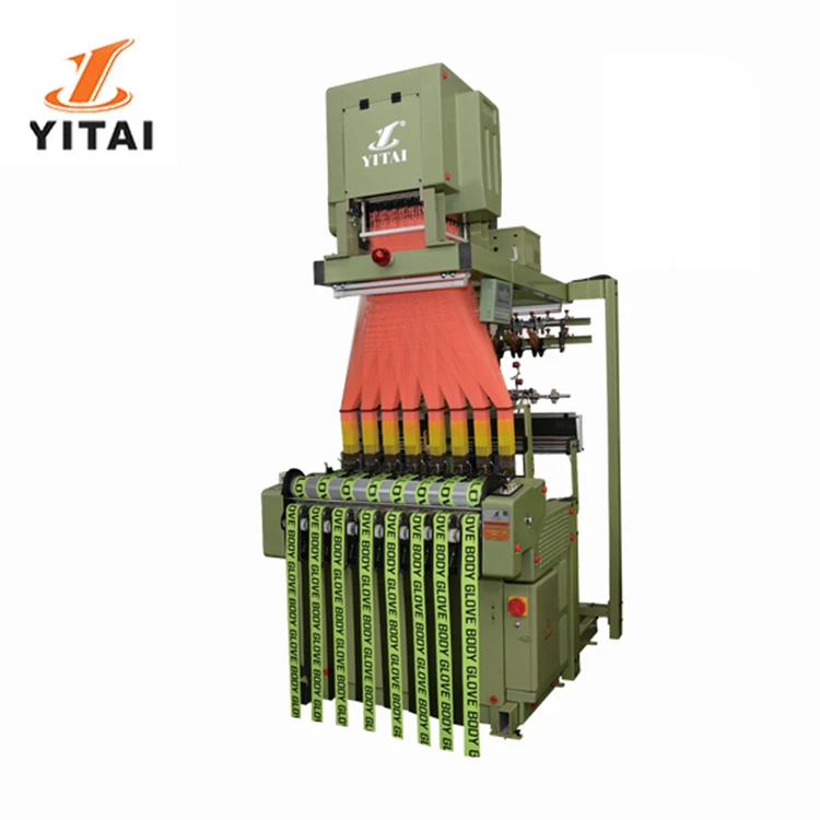 YITAI high speed weave narrow fabric knitting computerized jacquard needle loom machine