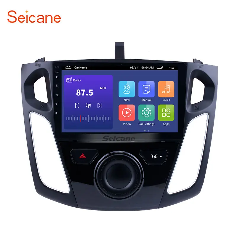 9 Inch Android 11.0 Car Radio Head Unit  Car Stereo For Ford Focus 2012 2013-2015 Support Wifi USB Wireless Carplay