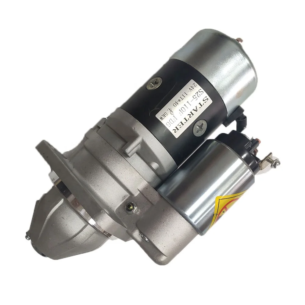 Hyunkook 9094106 Engine Parts 24v 12V 6.0kw Starter Motor for EX200-5