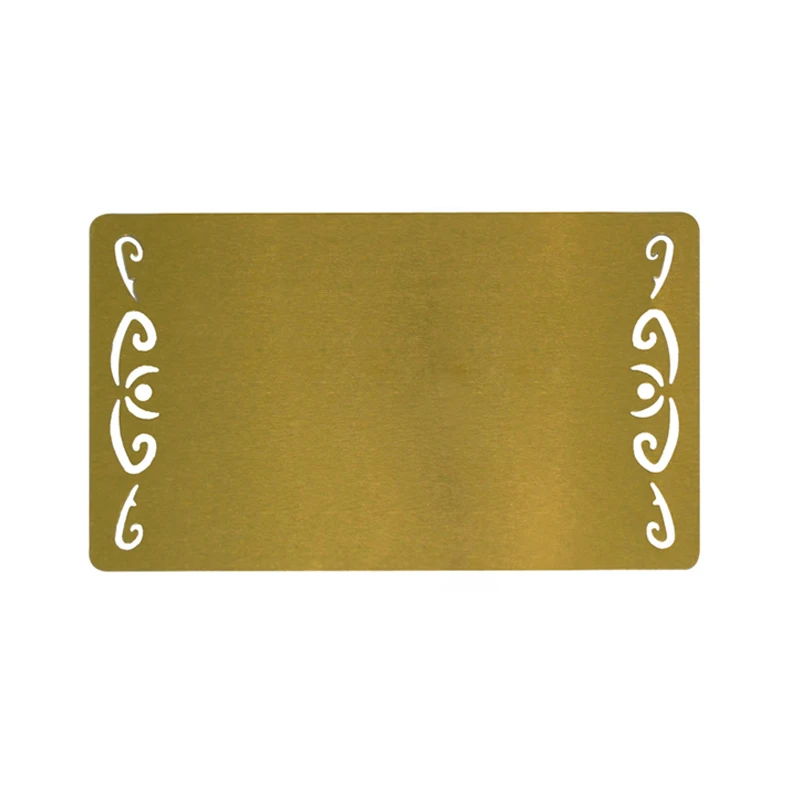 Hot Sales Metal Sublimation business card metal name card