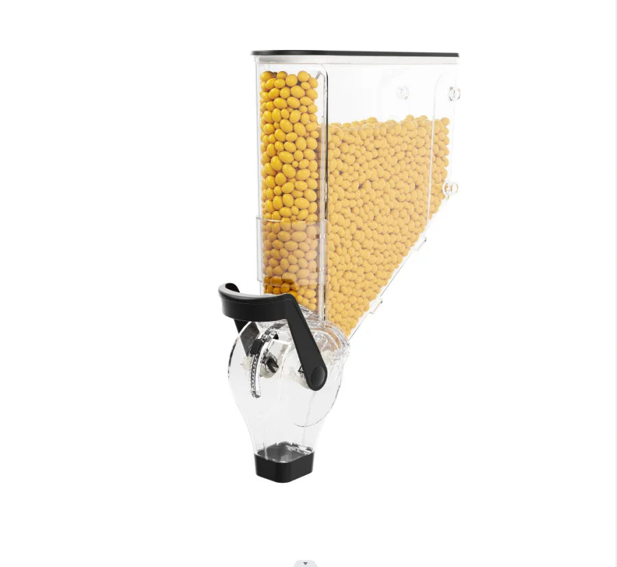 supermarket display plastic gravity bin dispensadores de granos grain dispenser for bulk foods