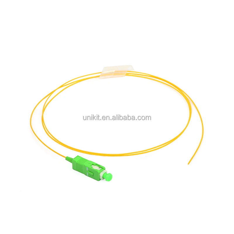 Factory Customization Single Mode  Multi-mode Simplex LSZH G657A Fiber Pigtail SC APC/UPC 0.9mm/2.0mm/3.0mm Fiber Pigtail