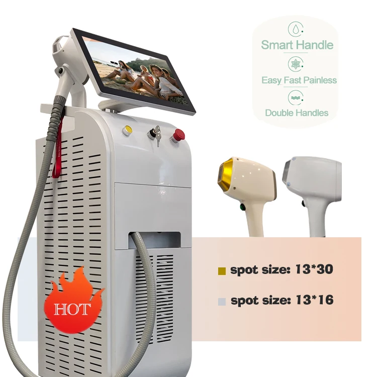 2024 New Technology And Best Selling 1200W-2400W Big Power Hair Removal Machine 3 Waves 1064 755 808