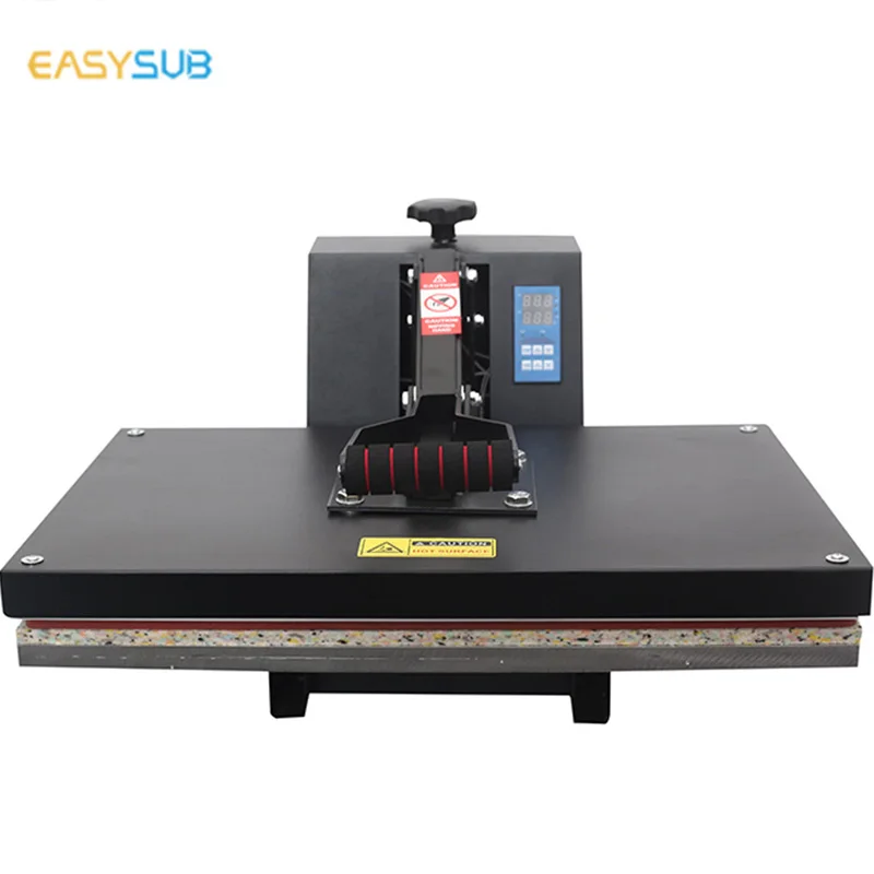 New design large format Heat Press Flat Simple Heat Press Transfer Machine Manual T-shirt Printing 40*60 Heat Press Machine