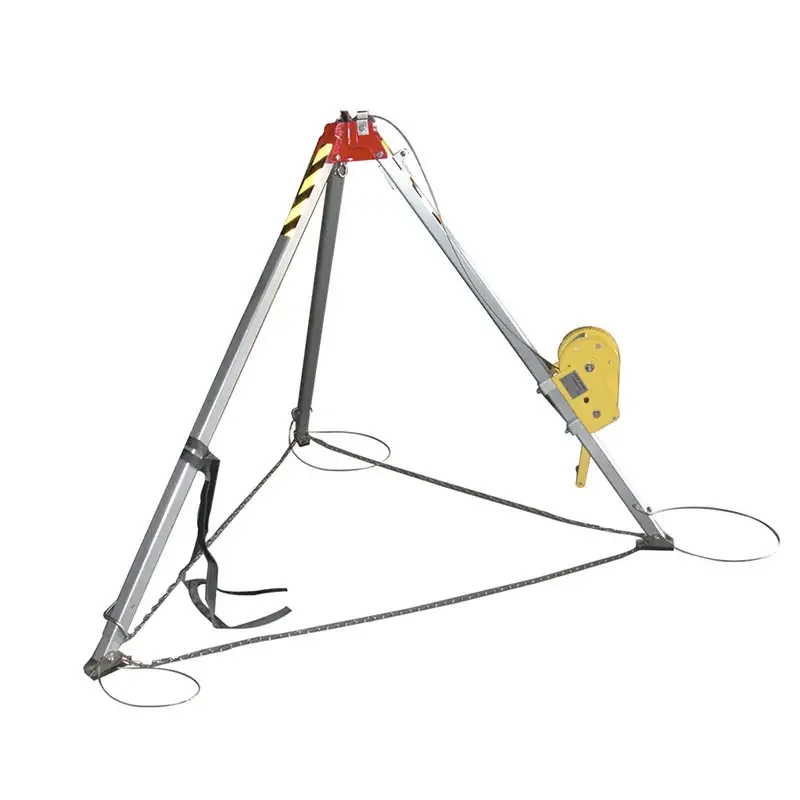 Rescue Tripod Carbon Fibre Monopod Aluminum Alloy Carbon Fiber Good Safety Performance 22KN Hot Sale