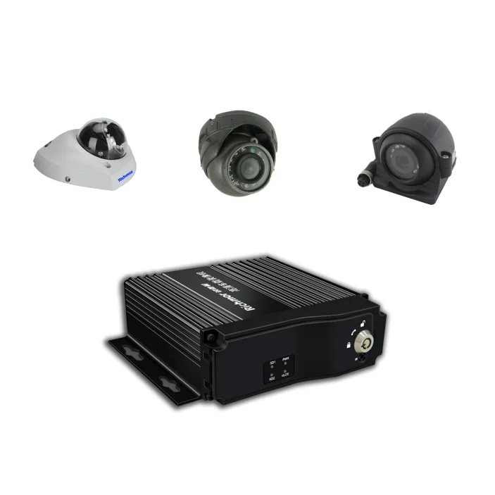 Richmor 4-канальный Мини-Автомобильный видеорегистратор 4G GPS Wi-Fi MDVR бесплатное программное обеспечение