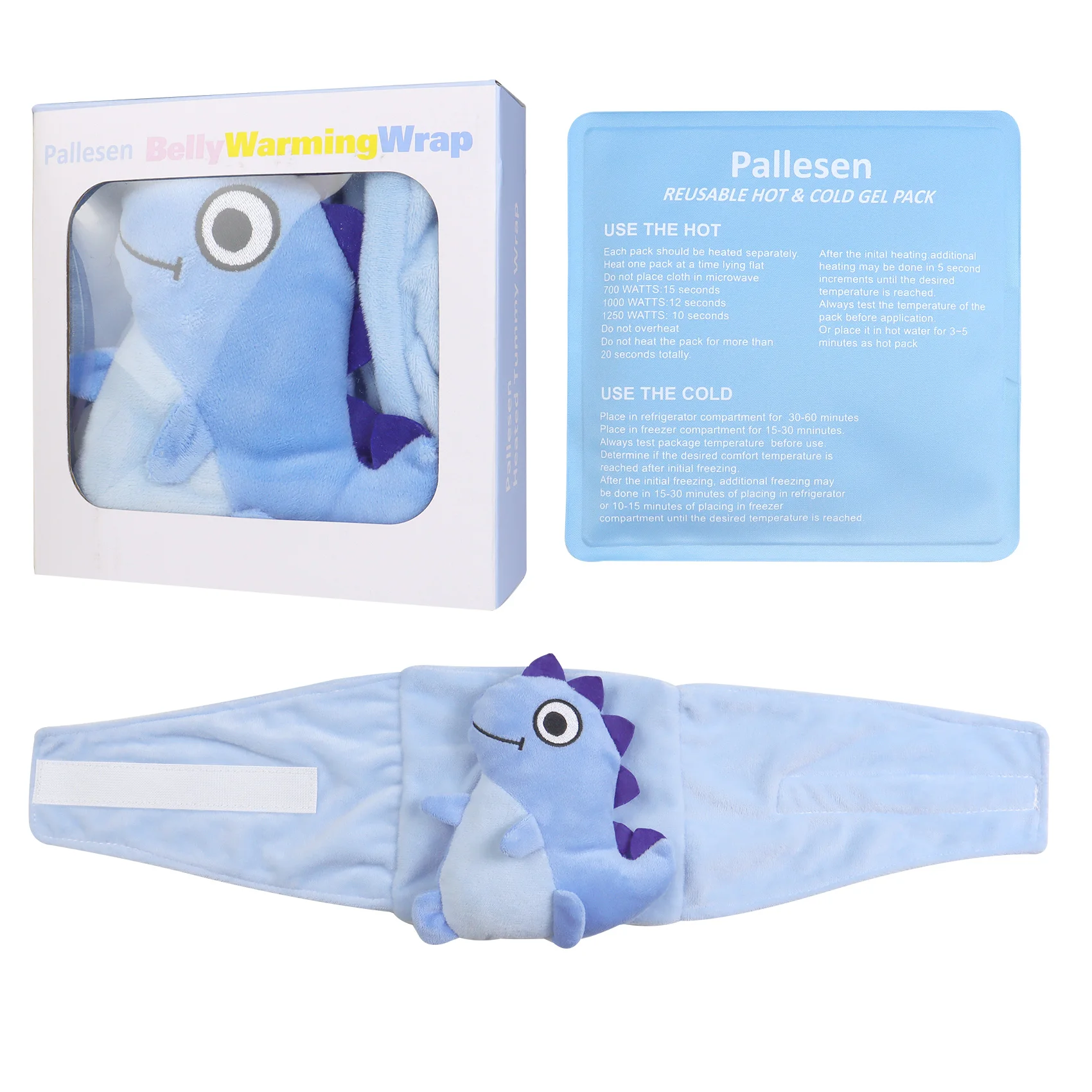 Baby Colic Gas Relief Tummy Wrap for Newborns Gel Cold Pack  Swaddling Belt Belly Band Upset Stomach Infants