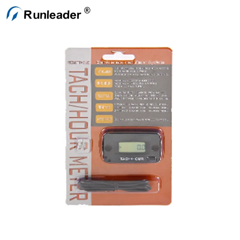 digital Tach Hour Meter Tachometer RPM Display For Motorcycle Electric Motors marine