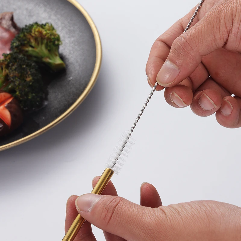 Stainless Steel Travel Camping Cutlery Knife Fork Spoon Chopsticks Set With Case,Lunch Box Utensils, Portable Silverware Set