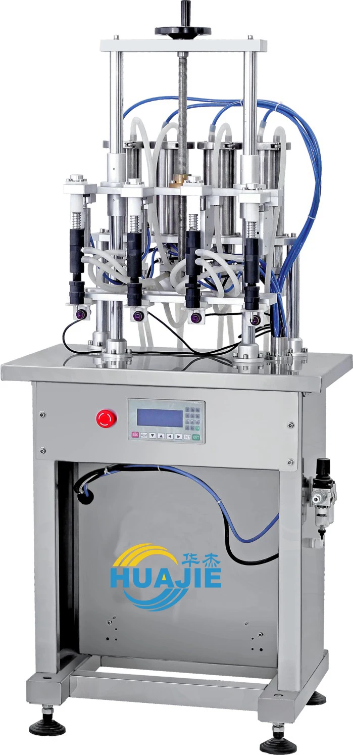 HUAJIE  perfume vacuum filling machine  perfume filling machine crimping  semi automatic perfume filling machine