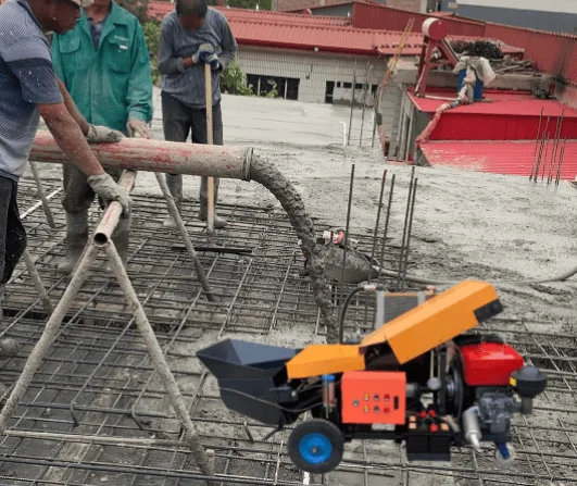 Tuomei High Quality S Valve Concrete Pump Parts Mini Small Concrete Pump Price Concrete Pump Truck