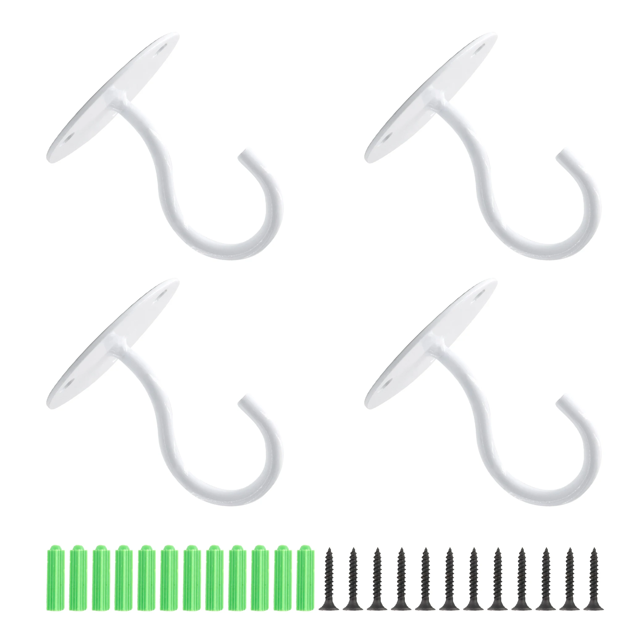 Hot Selling Sturdy Colorful Ceiling Hooks Metal Hooks and Hangers Ceiling Hanger Hook