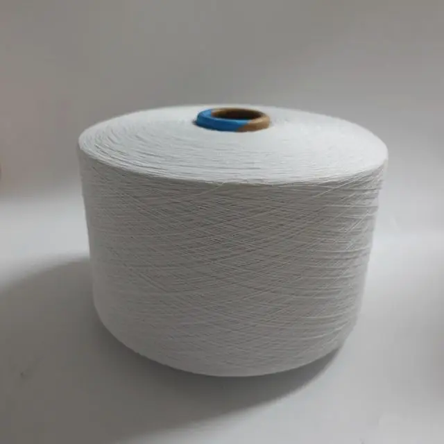 NE 40s&45 TC CVC 60% Cotton Combed:40% Virgin Polyester Weaving Yarn Ring Compact