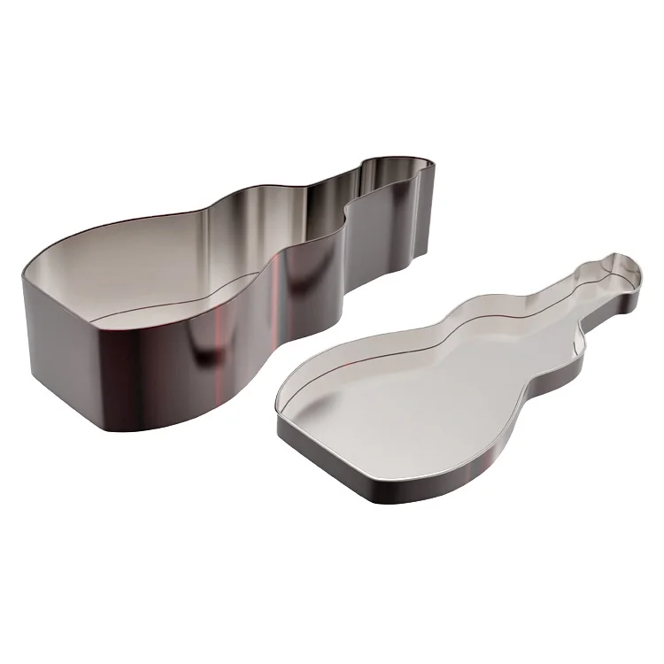 guitar tin box for saving money, guitar shaped boxes packaging