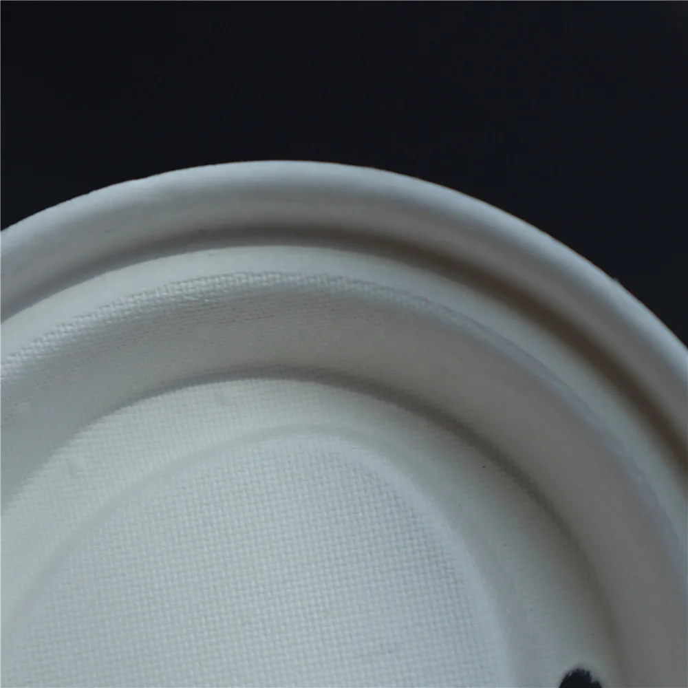
New design disposable bagasse paper cup lid with high quality 