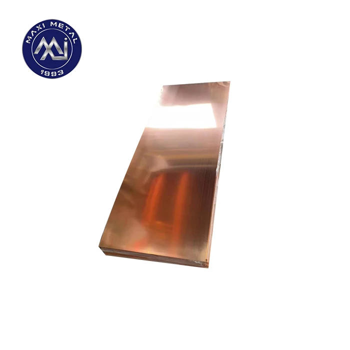 High Quality C1100 C1011 C1020 1Mm 4Mm 5Mm 99.9% Pure Square Copper Flat Bus Bar