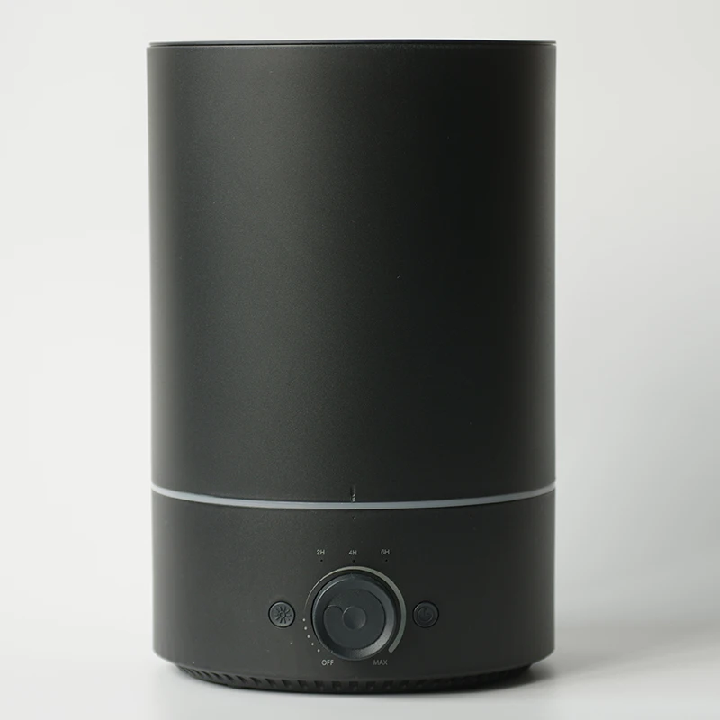 
 SIXU 5L Электрический холодный туман увлажнитель фоггер создатель ультразвуковой увлажнитель воздуха 4l Топ наполнение бака жидкостью для рабочего стола, черный цвет  