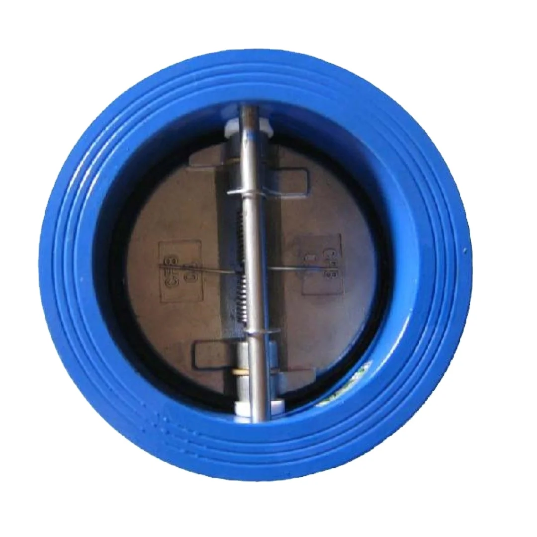 KEFA 16Series API PN16 DN100 4-дюймовый двухпластинчатый обратный клапан с двумя пластинами из высокопрочного чугуна с уплотнениями EPDM & NBR