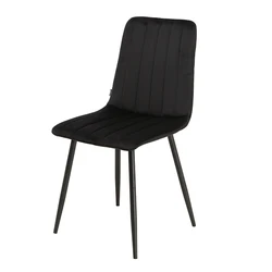 Sky KD structure Velvet Dining Chairs For Dining Room Nordic Comfortable Upholstered Blue Velvet Dining Chairs