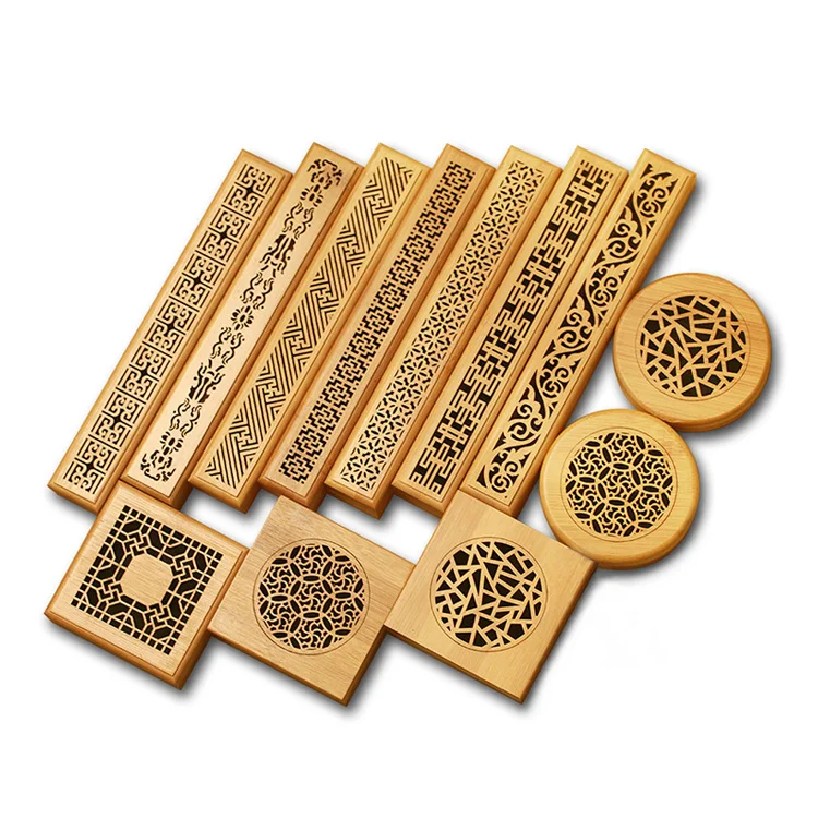 Luxury  for incense coil and oud stick bamboo incense burner holder