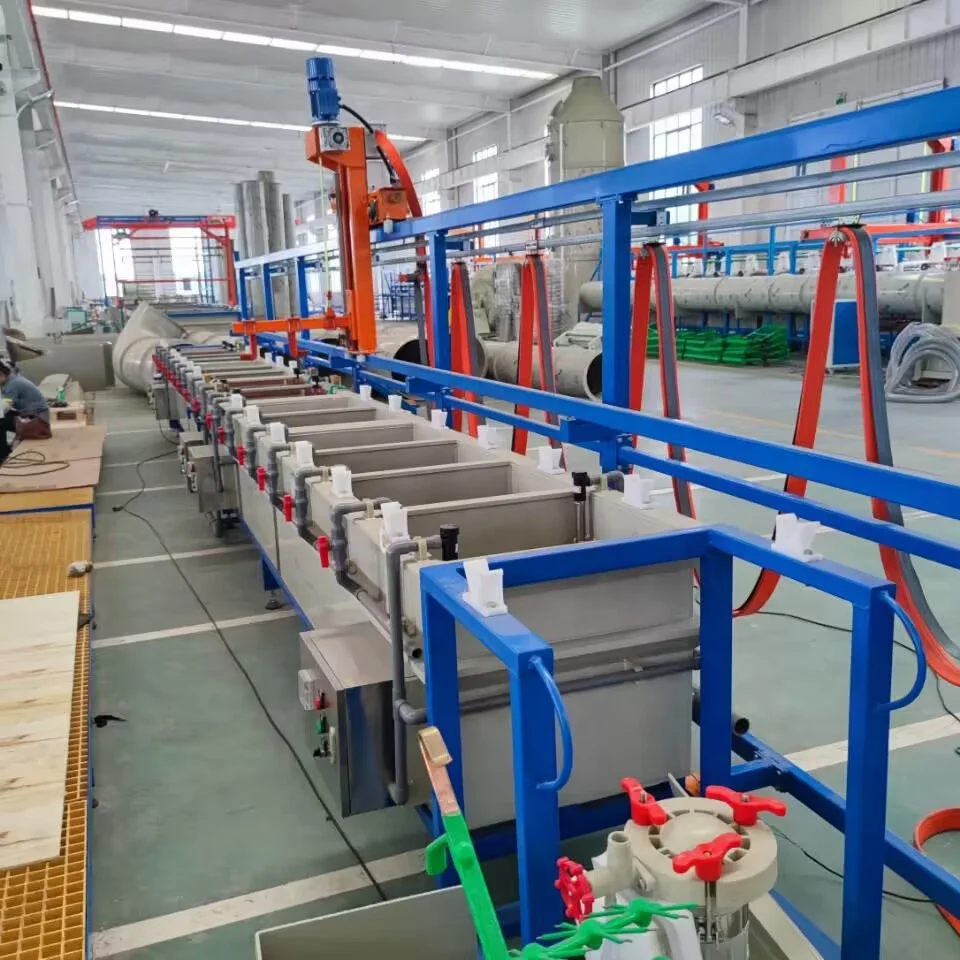 Tongda Automatic Automatic Barrel Zinc Electroplating Machine for Nails/nuts Electroplating Production Line