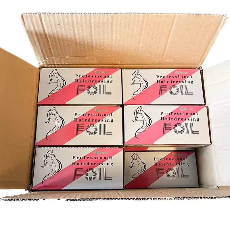 Salon Foil Customized Embossed Foil for Hairdressing Pop Up Hair Foils Competitive Price
