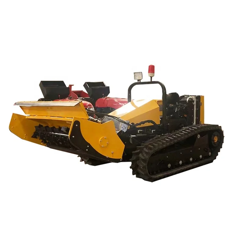 Multifunction individual adjustable mower carrier machine remote controlled mowers