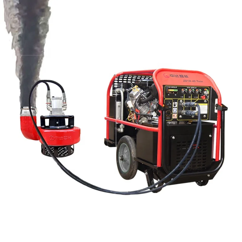 Waste Water Hydraulic Lightweight Portable Hydraulic Submersible Water Pump Trash Pump For Flood Rescue