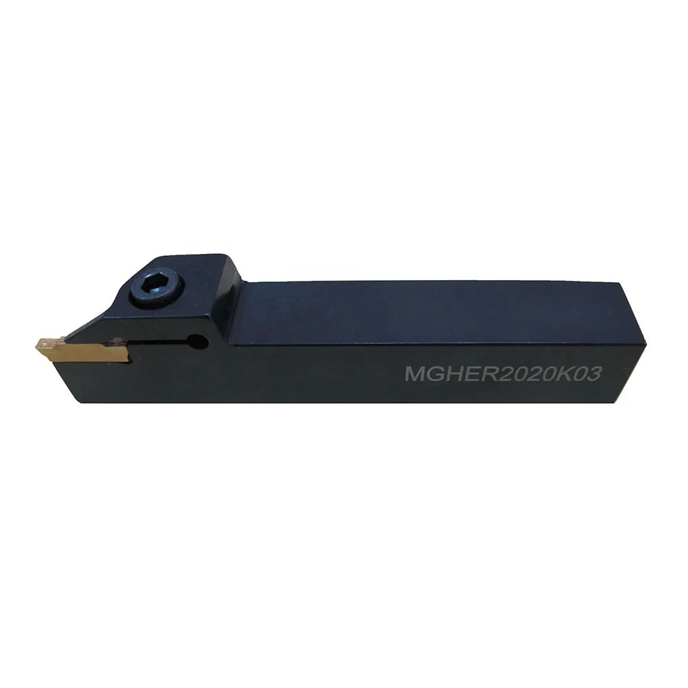 Lathe turning metal cylindrical external cut-off MGEHR/L2020K06 MGMN600 indexable black oxide parting and grooving tool holders