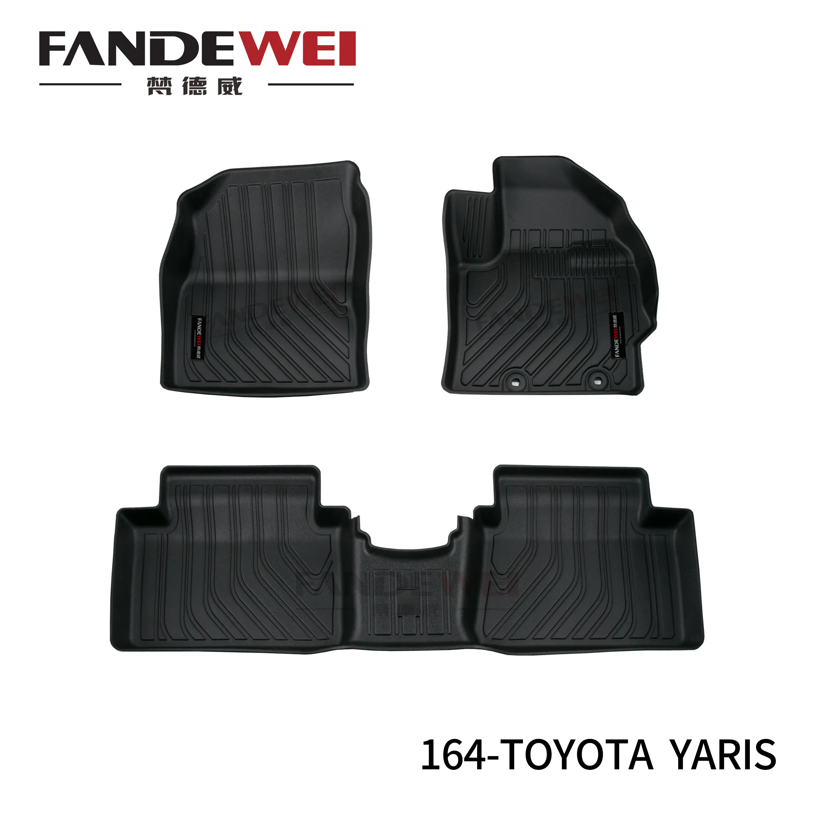Car Matting for TOYOTA FORTUNER Hilux Yaris  PRADO 150  Hiace DMAX waterproof anti slip car mats