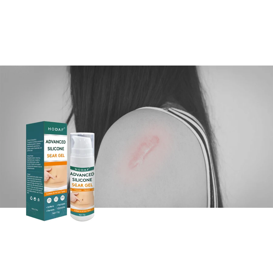 Advanced Silicone Scar Gel with Silicone for Keloid Scar and Surgical Scars for Face