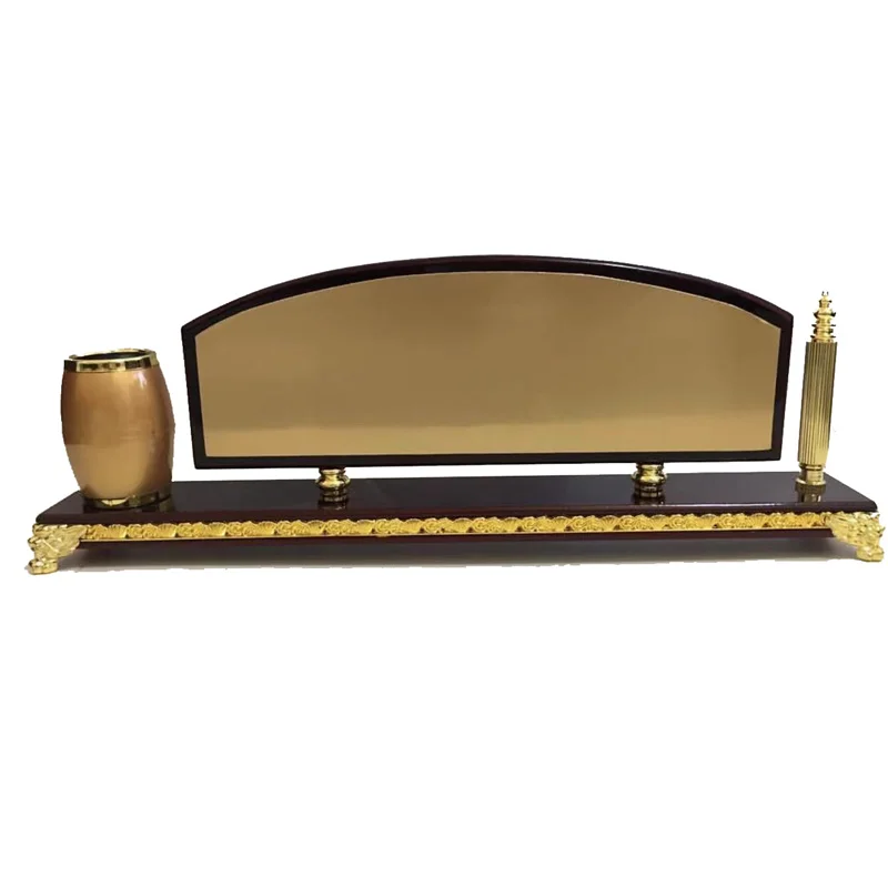 wooden stand for name table name card holder wooden display