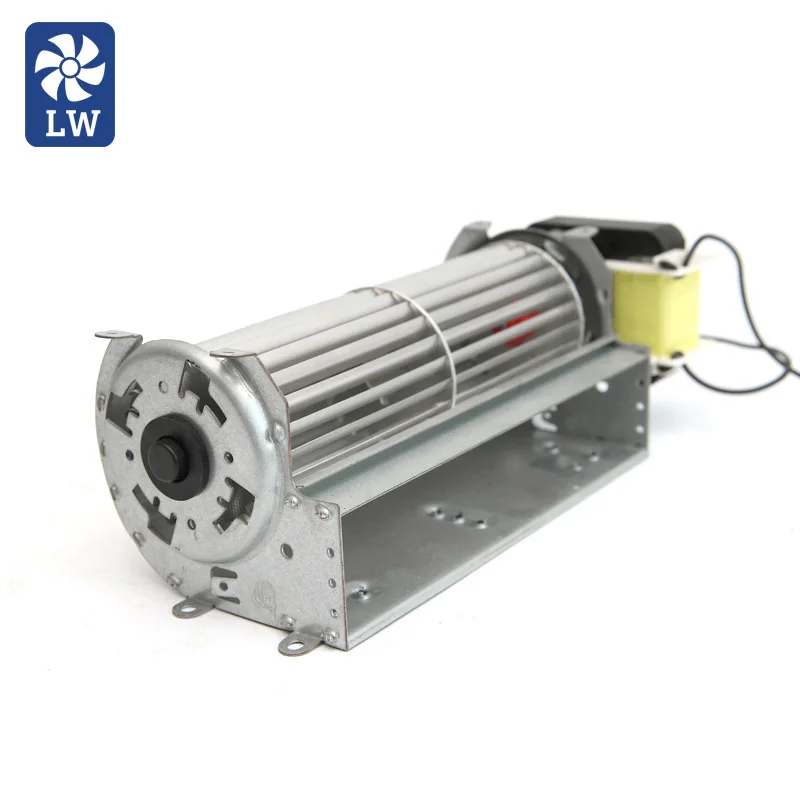 LONGWELL AC DC EC electric fireplace fan 120v tangential ac cross flow fan blower