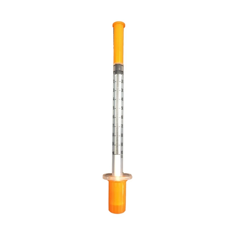 Wuzhou Medical High Quality Sterile Disposable Insulin Syringe U-40 U-100 For Medical Use
