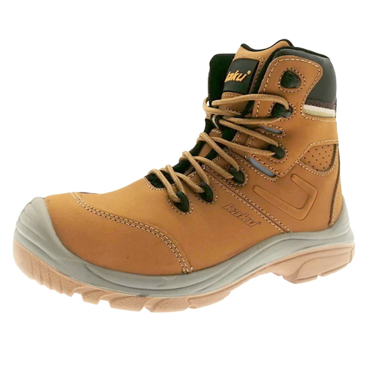 CE certificate S3 construction waterproof leather non-slip With Steel Toe style work men all size Custom boots safety shoes