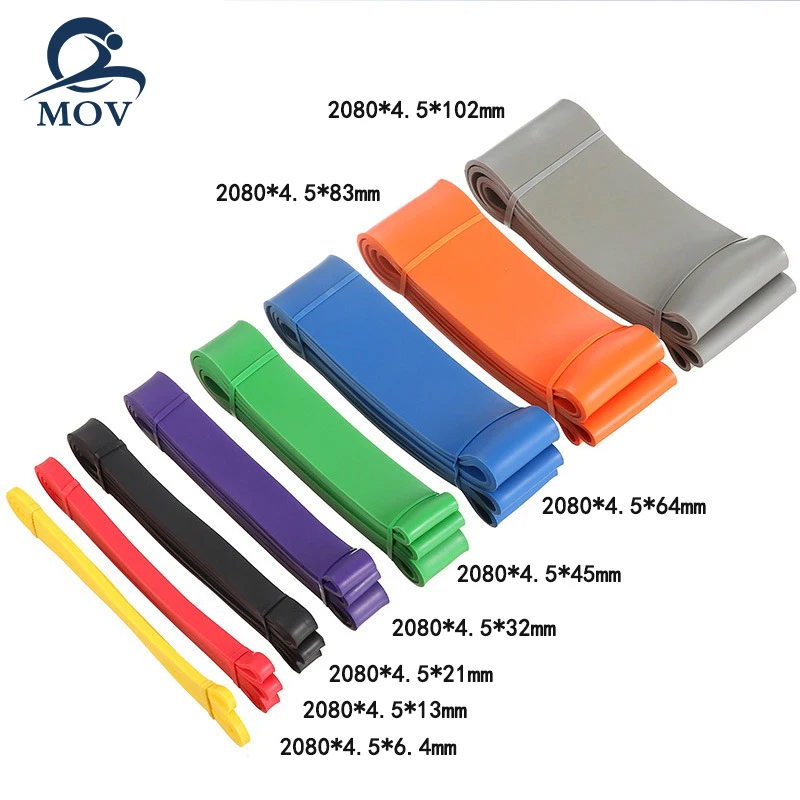 Squat fitness circle manufacturer direct sales Resistance belt latex Elastic belt Yoga training belt suit Tension rope