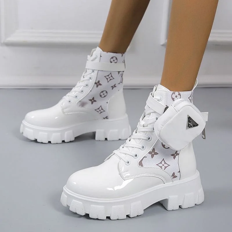 Wholesales 2022 Fashion Boots for men and women, high heeled thick platform causal boots