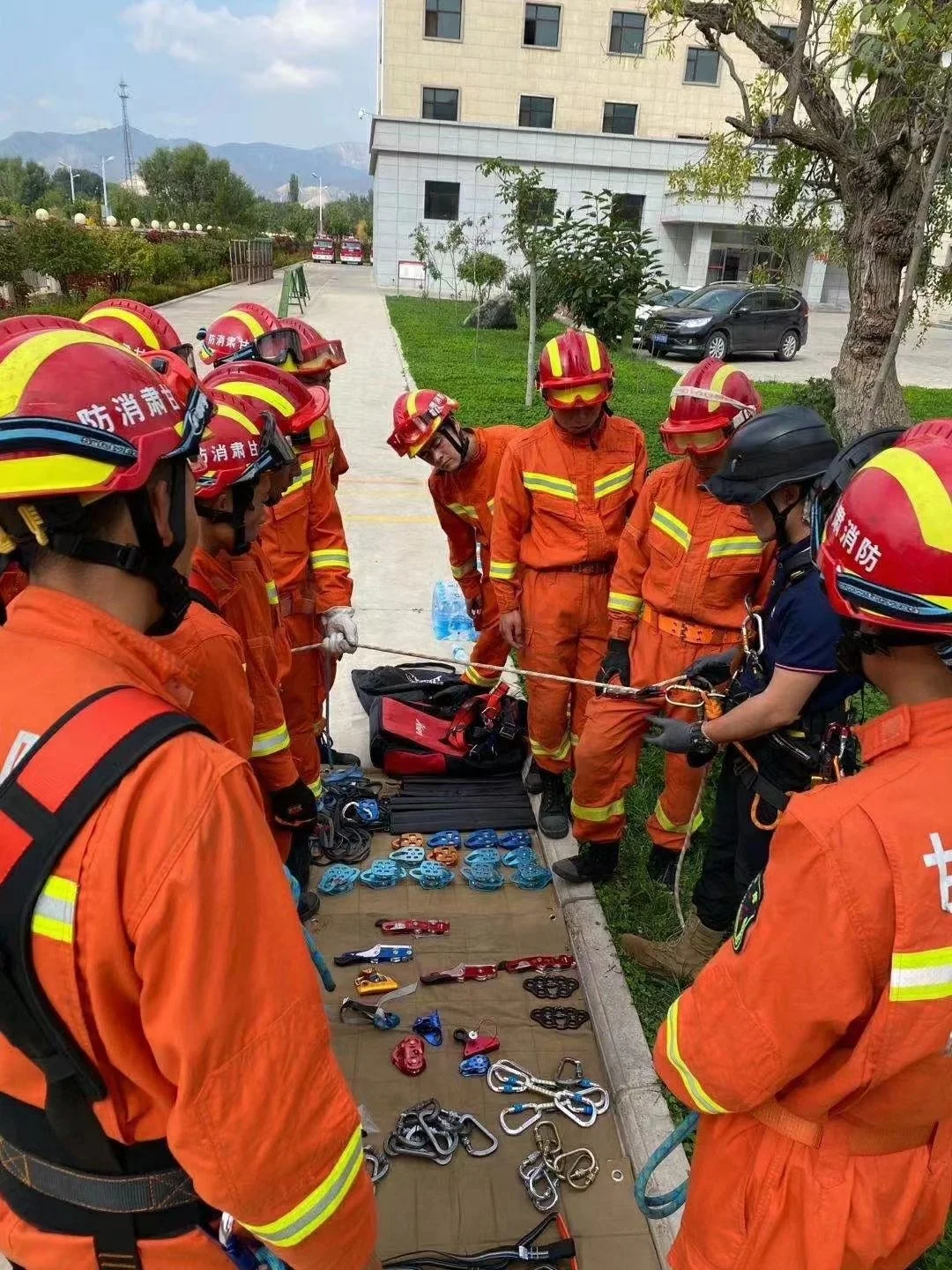 EN469 Bunker /Turnout Gear Safety Firefighting Suit Protective Garment with Jacket and Pants