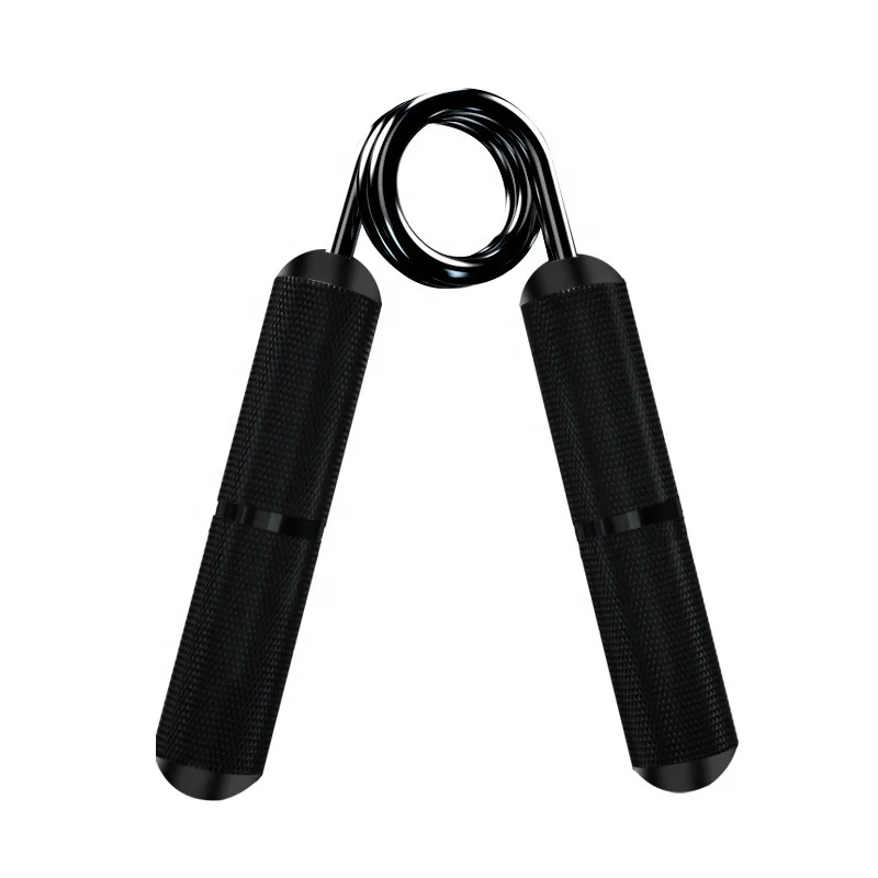 Custom new aluminum alloy metal hand grip fitness type spring steel type for professional hand training