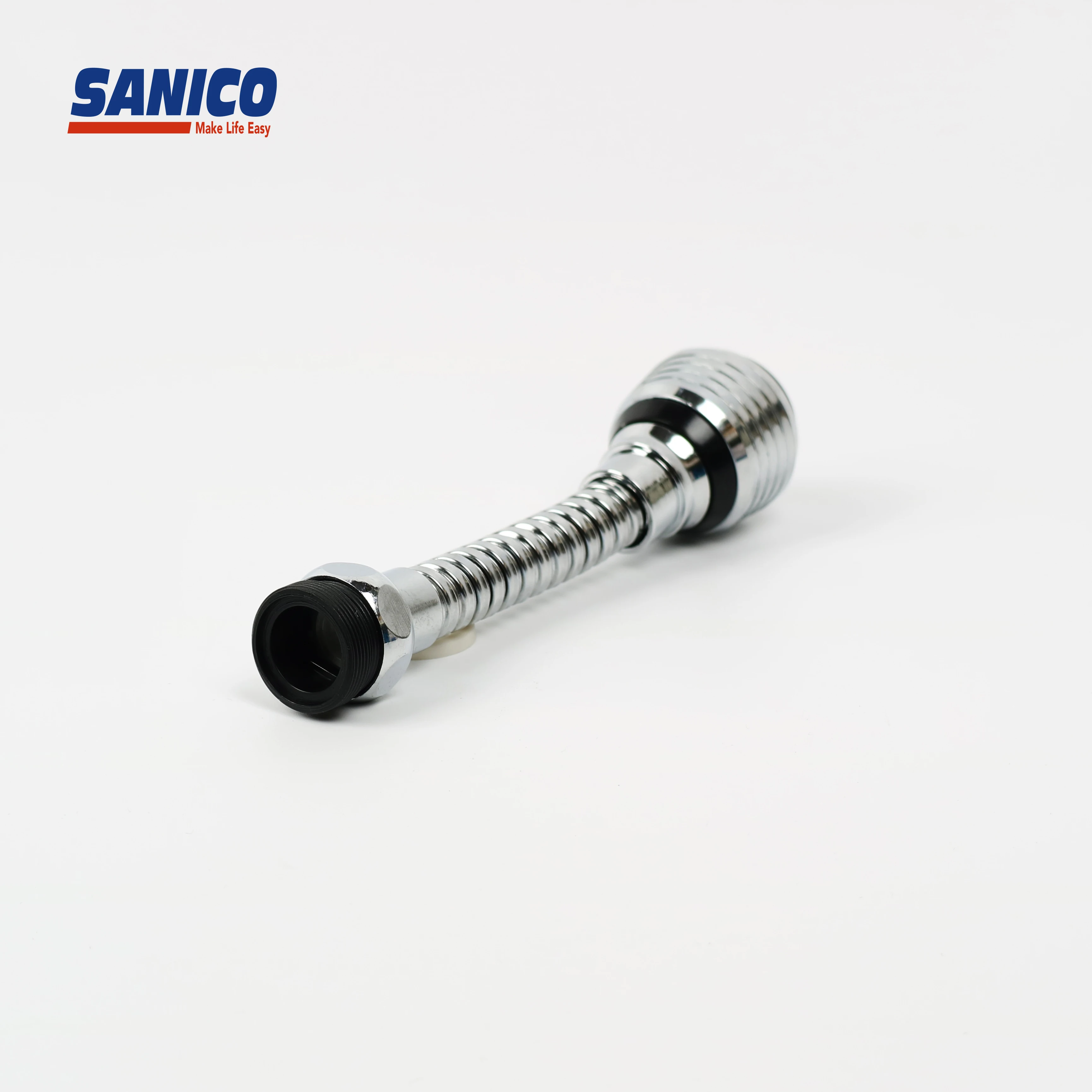 Kitchen 360 degree Rotatable Water Faucet Bubbler Filter Free To Bend Nozzle Flexible Tap Aerators