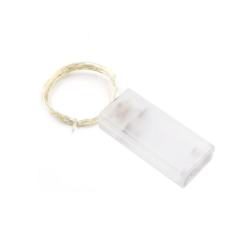 Новый бордюрный батарейный блок медная гирлянда с USB украшение торта подарок светодиодная Рождественская проволока