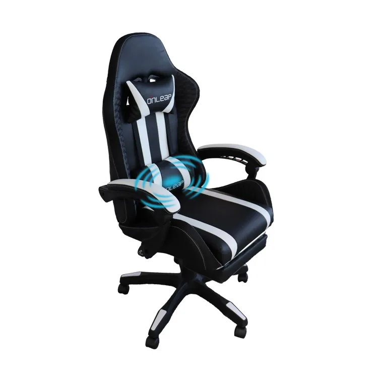 ONLEAP OLR002 Massage Hot Selling LED Comfortable Latest Modern Gaming Chair