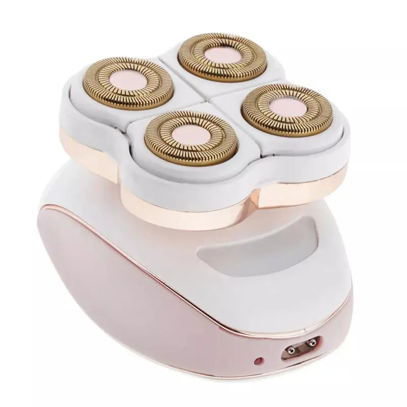 Female Rotary Epilator Rechargeable Lady Hair Removal Shaver for Women Electric Bikini Trimmer Professional Shaving Machine