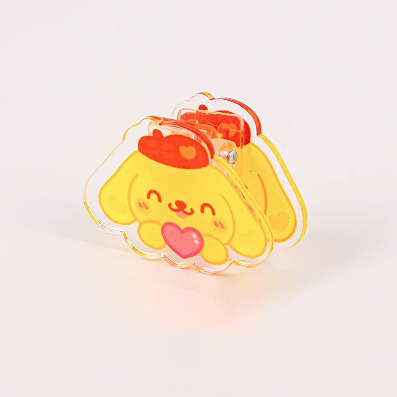 Wholesale High Quality Clear Cute Design Genshin Impact Acrylic Clips Custom Acrylic Paper Clips for Gift